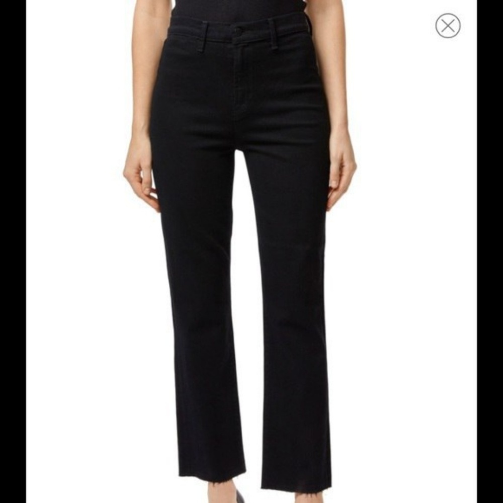J Brand High-Rise Straight Leg Jeans ("Stovepipe")